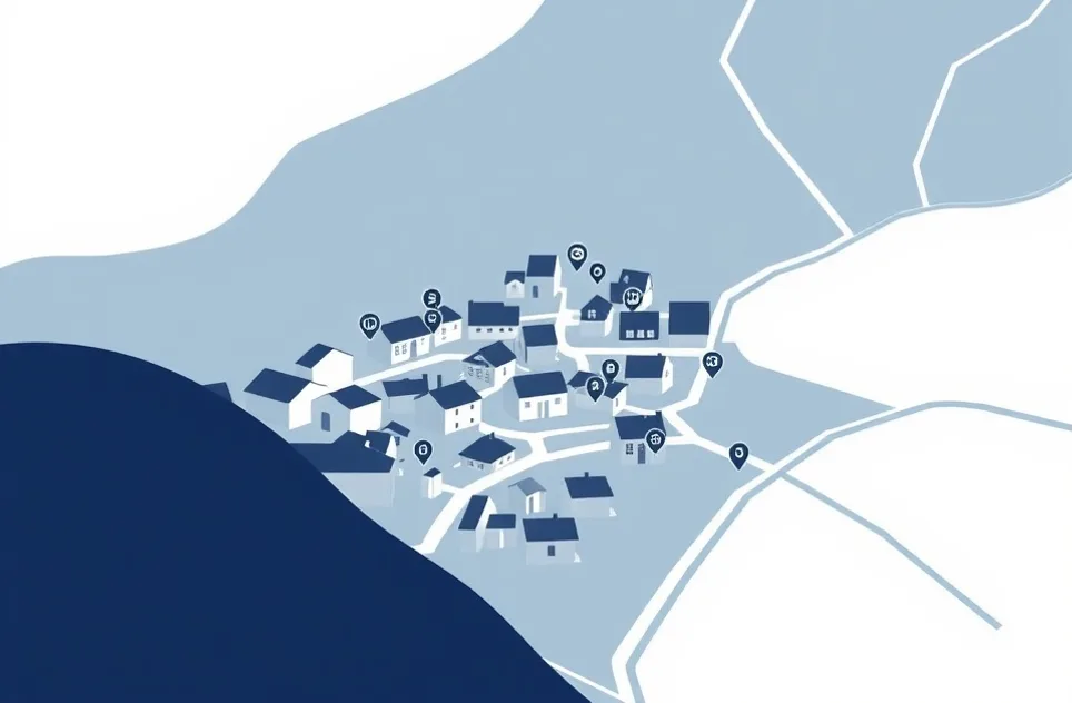 Carte du secteur d'intervention autour de Saint-Étienne (42000)